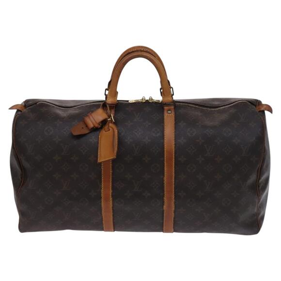 LOUIS VUITTON Monogram Keepall 55 Boston Bag M41424 - Picture 13 of 16